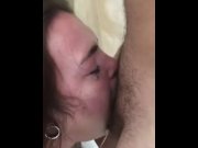 Preview 3 of Extreme Throatfucking Cock with Spit