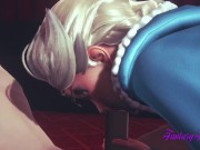 Preview 5 of Frozen 3D - Elsa the little Bitch Princess