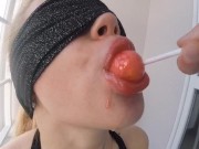 Preview 5 of He said: “I have a tasty surprise for u”. SLOBBERY BLOWJOB (part 1)