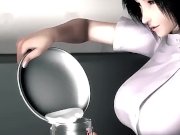 Preview 2 of [Playdoll] Hot nurse want cum // 3d animation