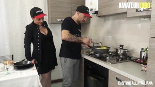 CastingAllaItaliana - Mature Italian Housewife Takes A Huge Cock Deep In Her Asshole