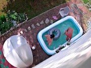 Preview 1 of Sex In The Pool At Home