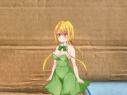 Preview 5 of Little Life [Hentai Game] Ep.1 sweet elf in green dress magic girl shower voyeurism nude