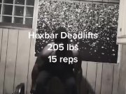 Preview 6 of 205 lb Deadlifts 15 reps