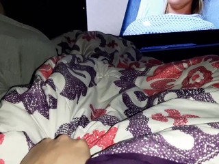 Step mom gives Step son a handjob during movie night, secretly with family  around! | free xxx mobile videos - 16honeys.com