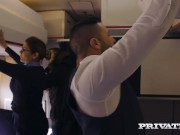 Preview 3 of Private com - Mile High Hottie Mia Malkova Fucked On A Plane