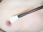 Preview 4 of Orgasm！She can't stand it with a brush 【Softcore Orgasm】