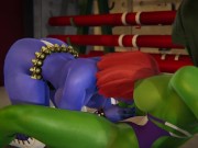 Preview 6 of Futa - Anal - She-Hulk x Mystique - 3D Porn