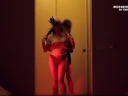 Preview 2 of 麻豆 漂亮宝贝cosplay护士装和坏男友无套爱爱, 最后爽射在胸部