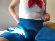 Preview 1 of curvy sailor moon makes herself cum