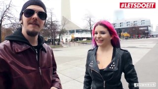 Bums Bus - Chubby Swiss Teen Aviva Rocks Hot Fuck In The German Sex Bus - LETSDOEIT