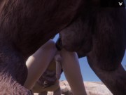 Preview 4 of Wild Life / New Max with Bull (Rough Gay Furry Sex)