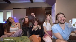 Our First Orgy with JackPlusJill & Frankie Rivers - SexyHippies