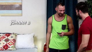 Johnny B's Sexy Hookup with Scott Demarco - ExtraBigDick