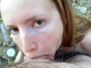 Preview 3 of juicy blowjob in the park