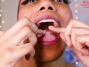 Preview 3 of Ebony Giantess Feasts on Tinies TEASER