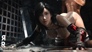 Tifa Cowgirl Animation from Final Fantasy Remake