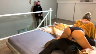 New fuck without condom with new friend. They cum in my pussy, I clean his cock and ass