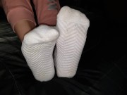 Preview 1 of First slow motion sock removal