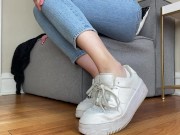 Preview 1 of Suck on my dirty peds joi - SizeTenSoleMates
