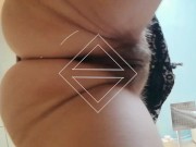 Preview 1 of Tik Tok Hairy Peeing Pussy Close Up. MILF Pee Desperation Closeup Piss