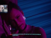 Preview 5 of Cyberpunk 2077 - Sex Scene with prostitutes - Streamer forgot to turn off his camera -Big Dick Twink