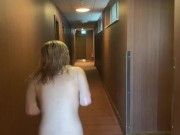 Preview 2 of Naked hotel flash and dash