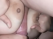 Preview 3 of My perv wife love when i fuck her boobs and she sucking my cock