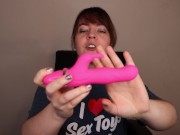 Preview 4 of Toy Review - Impulse Novelties The Vera Smart Mini Rabbit Pink G Spot Toy