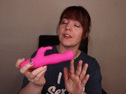 Preview 5 of Toy Review - Impulse Novelties The Vera Smart Mini Rabbit Pink G Spot Toy