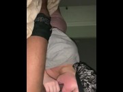 Preview 3 of (Came in my Mouth) POV Amateur PAWG wife deepthroats and gags on BBC PART 2