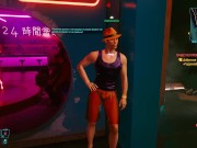 Preview 2 of Cyberpunk 2077. Sex with a guy, a prostitute. Offered himself on the street | PC gameplay