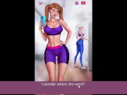 Preview 6 of Train your ass with Elsa [Rule 34 Hentai game] Elsa and her stepsister fuck the gym teacher