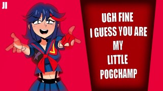 Ugh Fine I Guess You Are My Little PogChamp but its lewd [MEME ASMR]