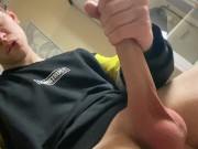 Preview 4 of Cute Teen boy Masturbate before going to College / Big Dick / Fat Cock / Massive Cock / Sexy / Hot /