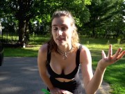 Preview 3 of Piper Blush Jump Rope Test No Bra