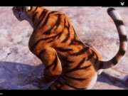 Preview 2 of Wild Life / Female Furry Masturbation Compilation 2 HD