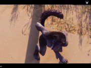 Preview 4 of Wild Life / Female Furry Masturbation Compilation 2 HD