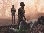 Preview 6 of Ghoul got pregnant. Half-zombie gently fuck a woman from behind | Fallout 4 sex