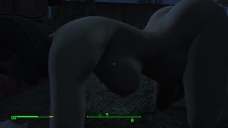 Sex with a secret agent of the subway - Deacon | Fallout 4 Sex Mod