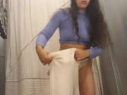 Preview 2 of My Wet pussy changing room ,Hot video !!