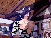 Preview 2 of FATE RAIKOU COW CLOTHING (3D HENTAI)