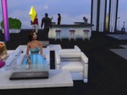 Preview 1 of Film Terminator. The main character fucks Sara near the window | sims 4 sex