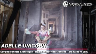 423-Backstage Photoshoot Adelle Unicorn