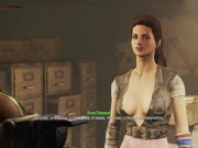 Preview 3 of Porn with the detective's secretary on the top floor of the house | Fallout heroes