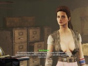 Preview 5 of Porn with the detective's secretary on the top floor of the house | Fallout heroes