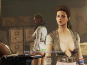 Preview 6 of Porn with the detective's secretary on the top floor of the house | Fallout heroes