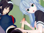 Preview 1 of FUTA Saenai no Sodatekata Kasumi Utako X HxEros Sora Tenkuji 3D HENTAI