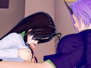 Preview 3 of FUTA TENSURA SHION X SHINMAI MAOU NO KEIYAKUSHA CHISATO HASEGAWA (3D HENTAI)