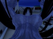 Preview 1 of Ring: Futa Yamamura Sadako climbs out of the TV for fucking | Female Taker POV